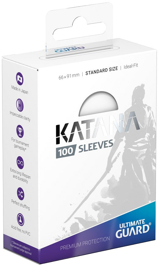 Ultimate Guard SLEEVES KATANA WHITE 100CT