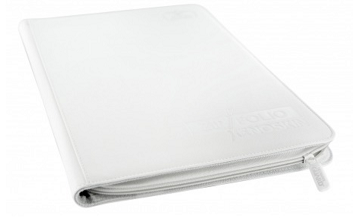 Ultimate Guard ZipFolio Xenoskin – 18-Pocket White Binder