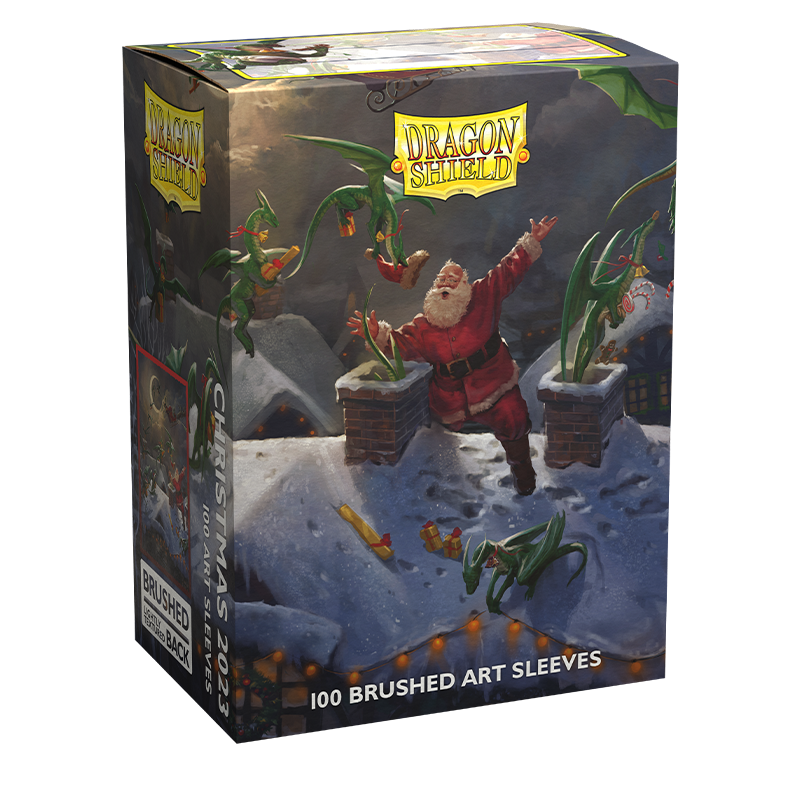 DRAGON SHIELD SLEEVES CHRISTMAS 2023 100CT
