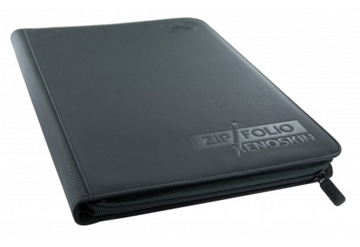 Ultimate Guard ZipFolio Xenoskin – 18-Pocket Grey Binder