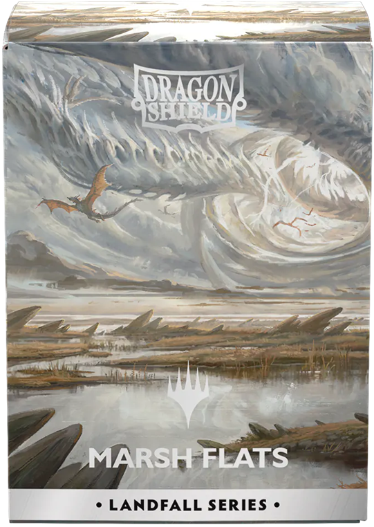 Dragon Shield Deck Protector Sleeves – Magic: The Gathering Landfall Series: Marsh Flats