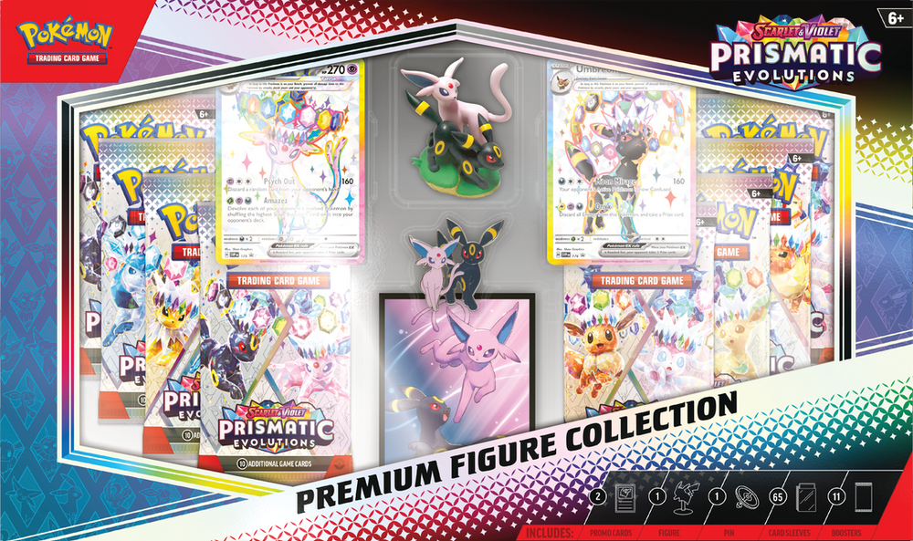 Pokémon Scarlet & Violet – Prismatic Evolutions Premium Figure Collection