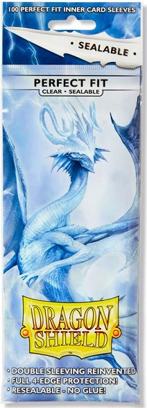 Dragon Shield Standard Size Card Sleeves – Perfect Fit Sealable Clear 100CT