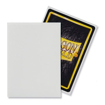 Dragon Shield Matte Sleeves – White (100 ct)