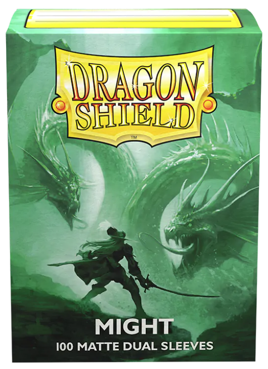 Dragon Shield Sleeves – Dual Matte Might (100ct Standard Size)