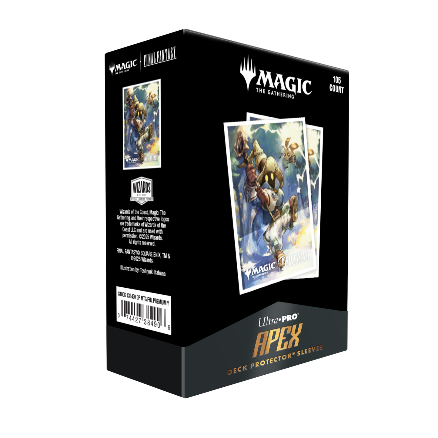 Ultra Pro Apex Deck Protector Sleeves – Magic: The Gathering × Final Fantasy – Vivi Ornitier (Premium) (105ct)