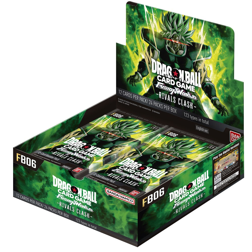 Dragon Ball Super Fusion World FB06 Rivals Clash Booster Box (12 Packs/Box)