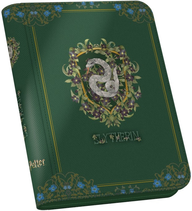 Ultimate Guard Zipfolio 160+ Xenoskin – Harry Potter Slytherin (4 Houses Edition)