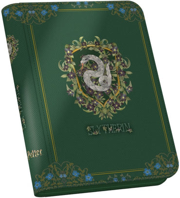Ultimate Guard Zipfolio 160+ Xenoskin – Harry Potter Slytherin (4 Houses Edition)