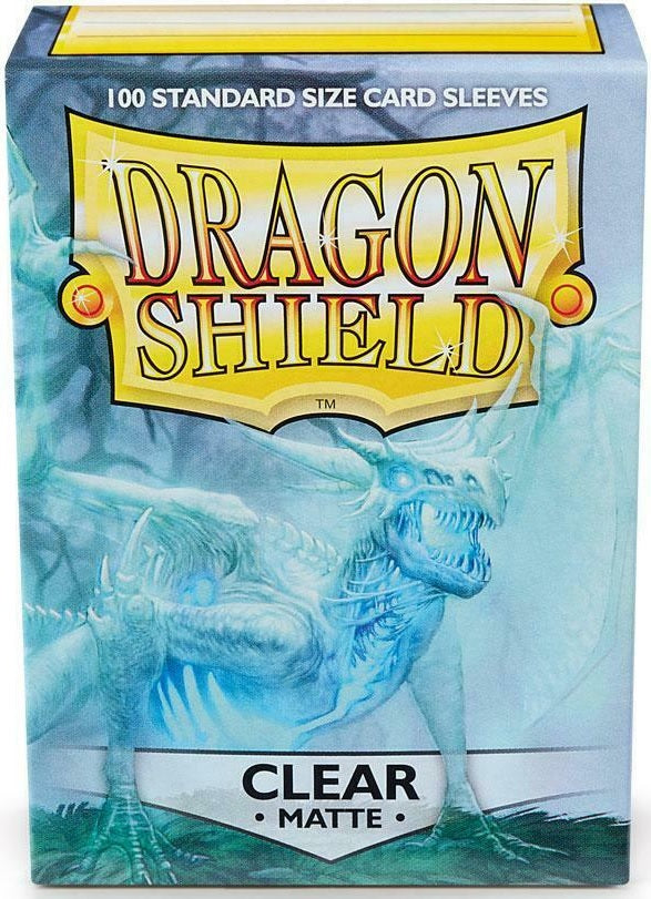 Dragon Shield Matte Sleeves – Clear (100ct)
