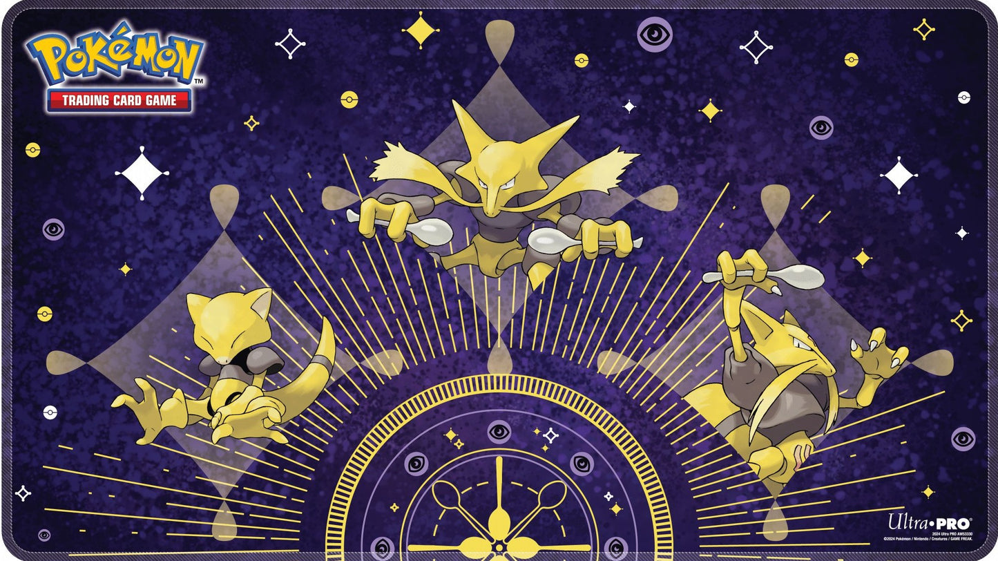 Ultra Pro ABRA EVOLUTIONS WHITE STITCHED Playmat