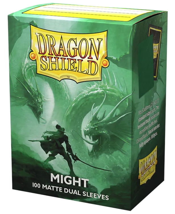 Dragon Shield Sleeves – Dual Matte Might (100ct Standard Size)