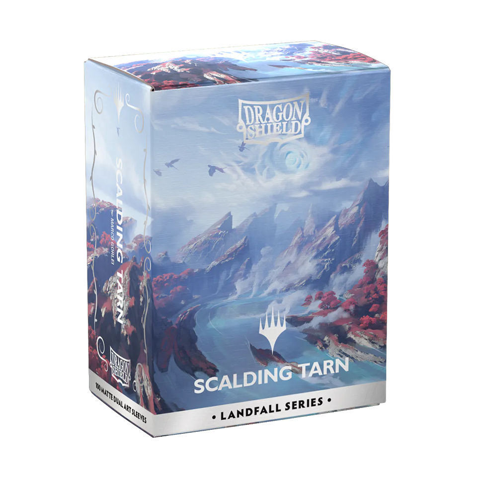Dragon Shield Deck Protector Sleeves – Magic: The Gathering Landfall Series: Scalding Tarn (100ct)