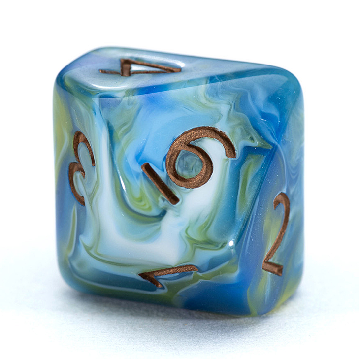 Van Gogh Dice: Starry Night