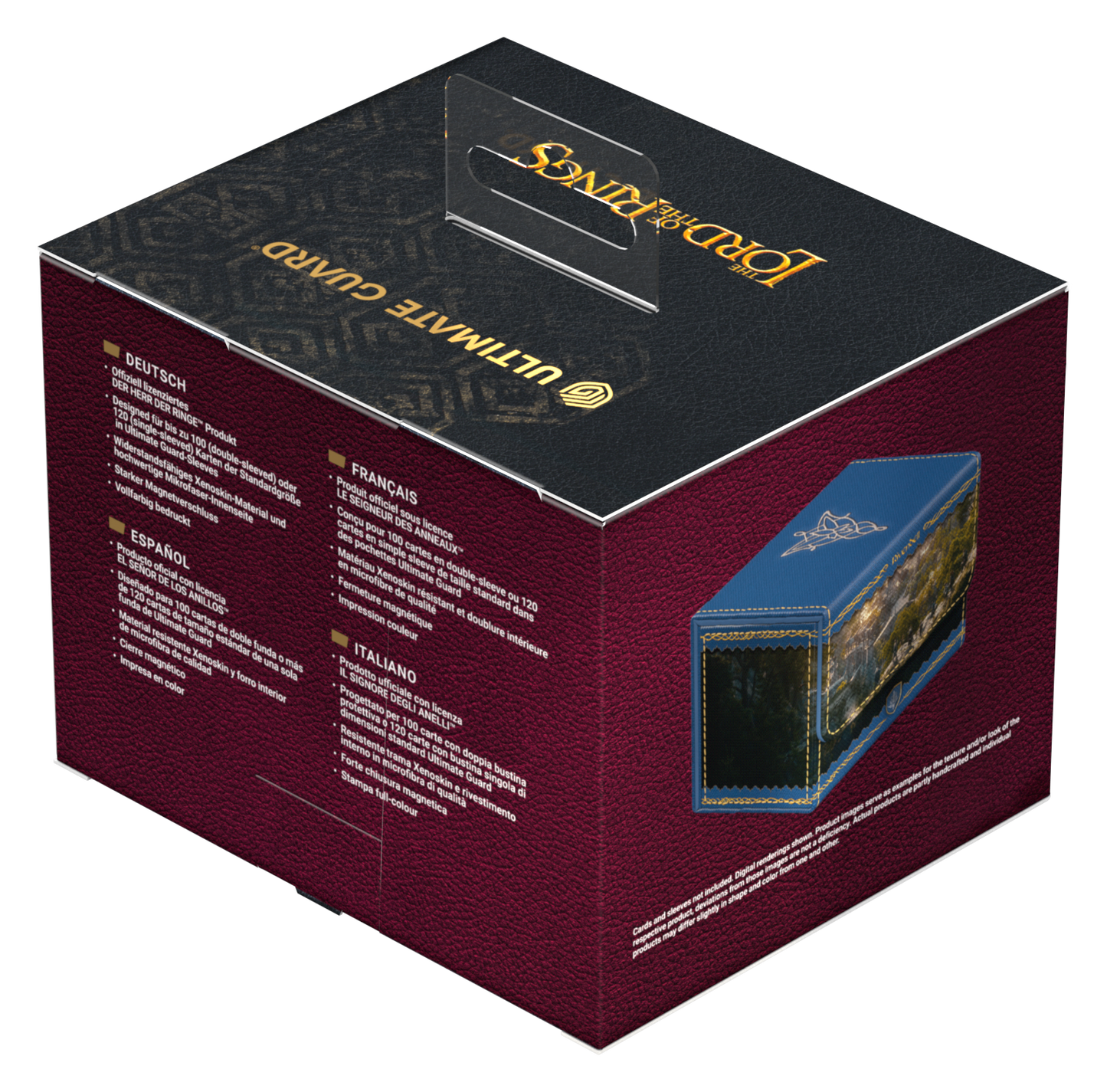 Ultimate Guard Sidewinder 100+ Xenoskin Deck Case – LOTR Places of Middle-earth: Rivendell