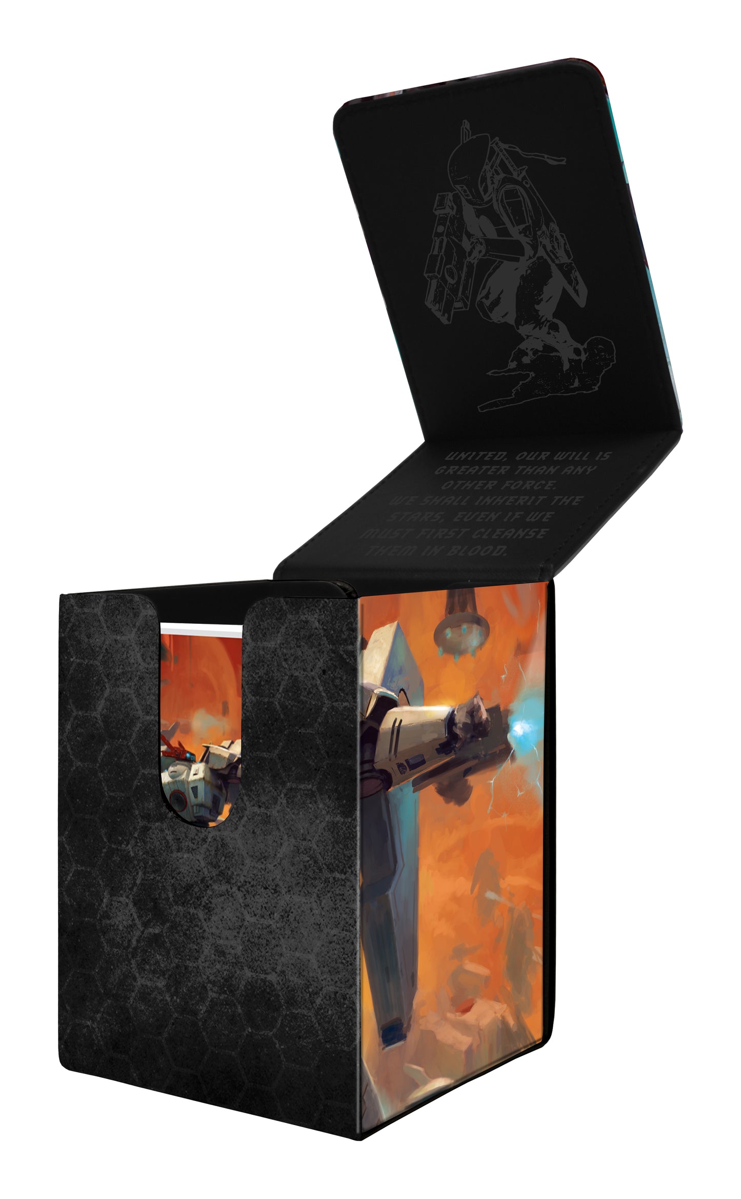 Ultra PRO Alcove Flip Deck Box – Warhammer 40,000 T’au Empire Codex Aligned