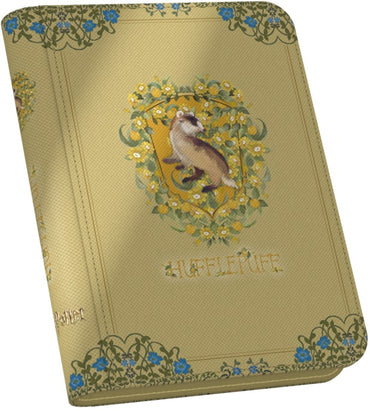 Ultimate Guard Zipfolio 160+ Xenoskin – Harry Potter Hufflepuff (4 Houses Edition)