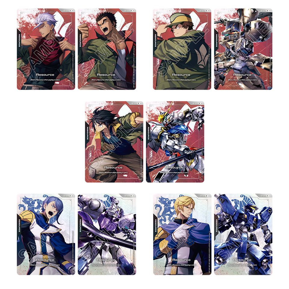 Gundam Card Game PB-02 Premium Accessory Set Mobile Suit Gundam Iron-Blooded Orphans