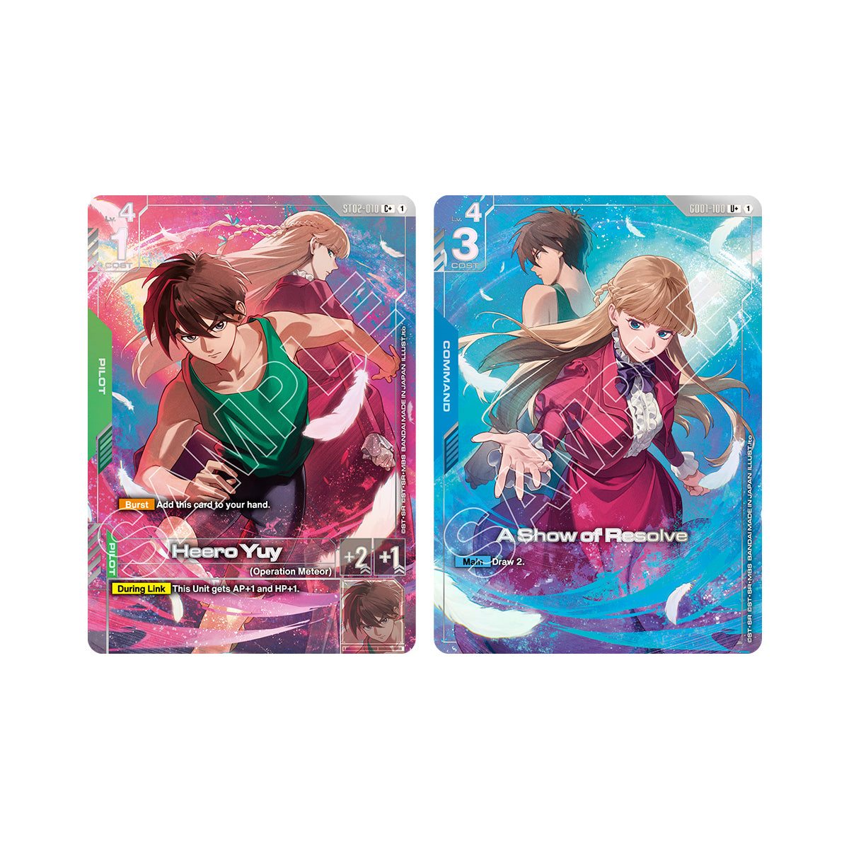 Gundam Card Game PB-01 Premium Accessory Set – Mobile Suit Gundam Wing