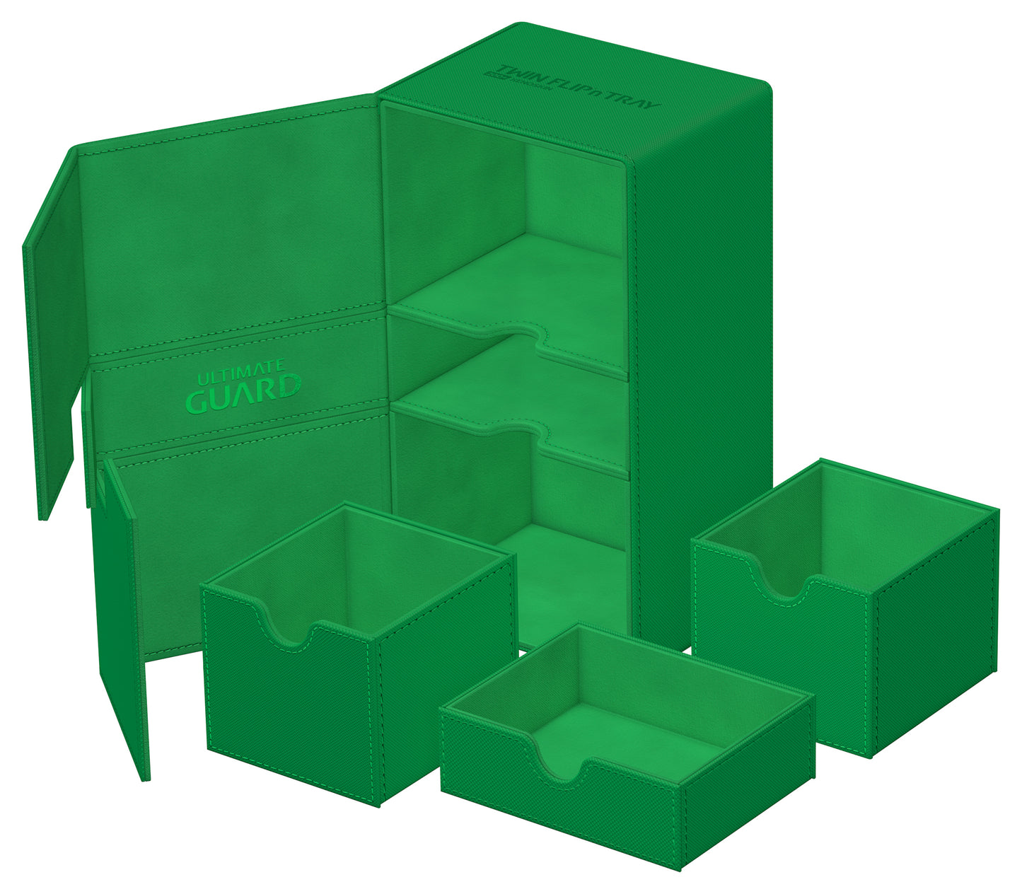 Ultimate Guard Twin Flip'n'Tray 200+ XenoSkin Green