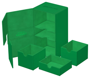 Ultimate Guard Twin Flip'n'Tray 200+ XenoSkin Green