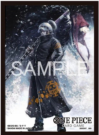 ONE PIECE Card Game TCG+ Sleeves LE Vol.6 – Trafalgar Law (12 Count, Official Bandai)