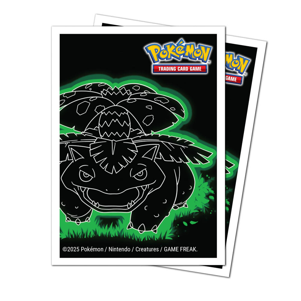 Ultra Pro Apex Deck Protector Sleeves – Pokémon Neon Kanto: Venusaur (105ct)
