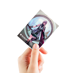 Ultra Pro Apex Deck Protector Sleeves – Magic: The Gathering × Final Fantasy – Lightning, Army of One (Premium) (105ct)