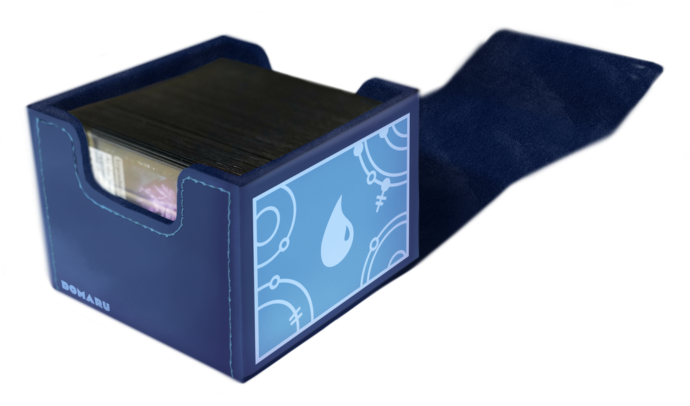Gatherer’s Tavern MTG Lorwyn Eclipsed Domaru Deck Box – Brine Blue
