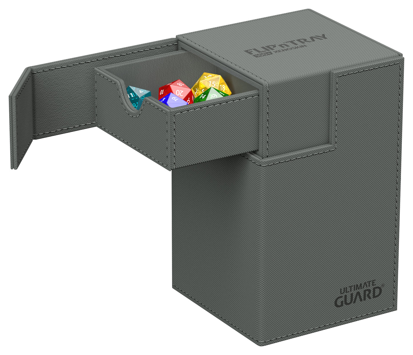 Ultimate Guard FLIP N TRAY DECK CASE MONOCOLOR GREY 100+