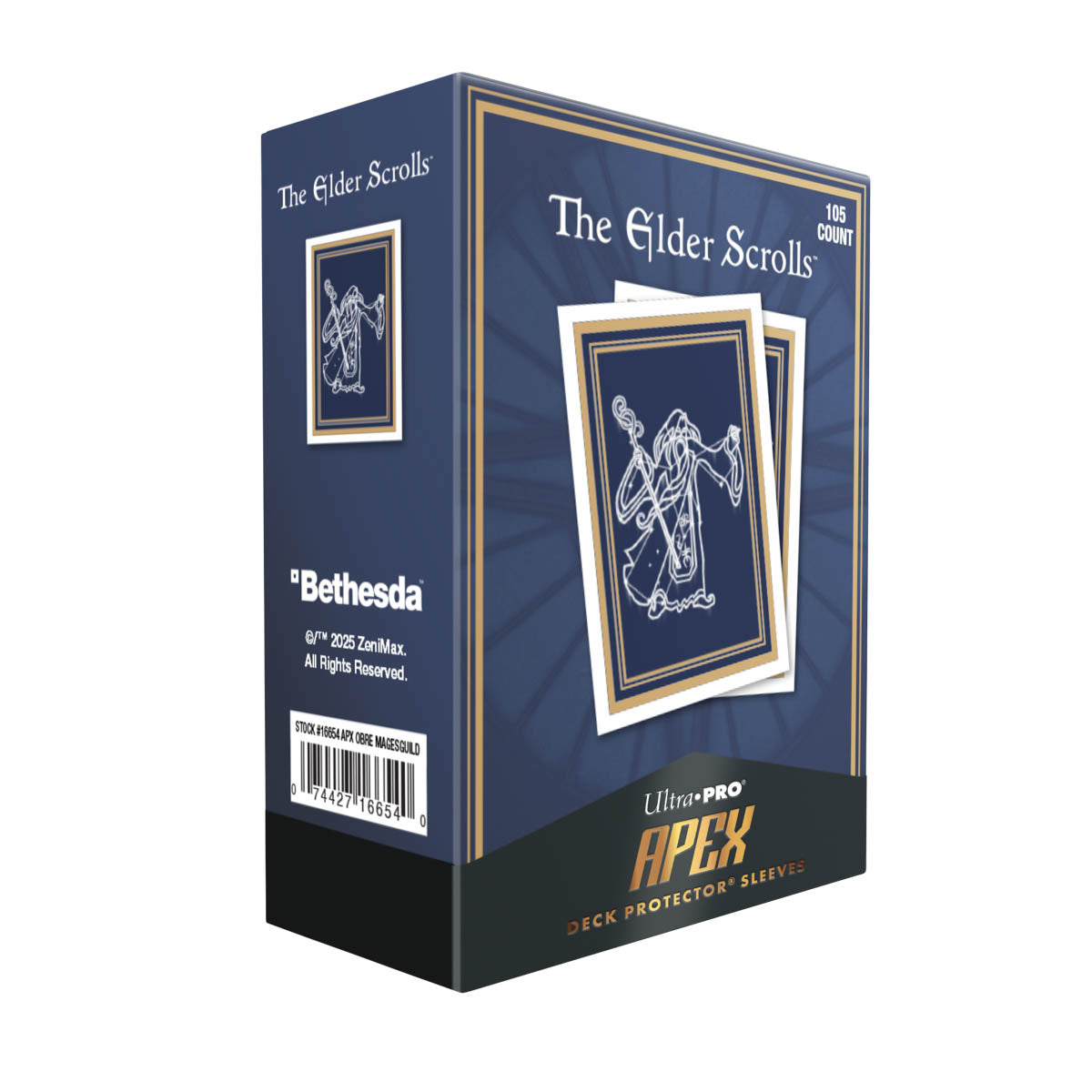 Ultra Pro Apex Deck Protector Sleeves – The Elder Scrolls: Mages Guild (105ct)