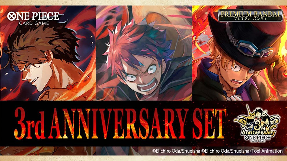 One Piece Card Game Japanese 3rd Anniversary Special Set