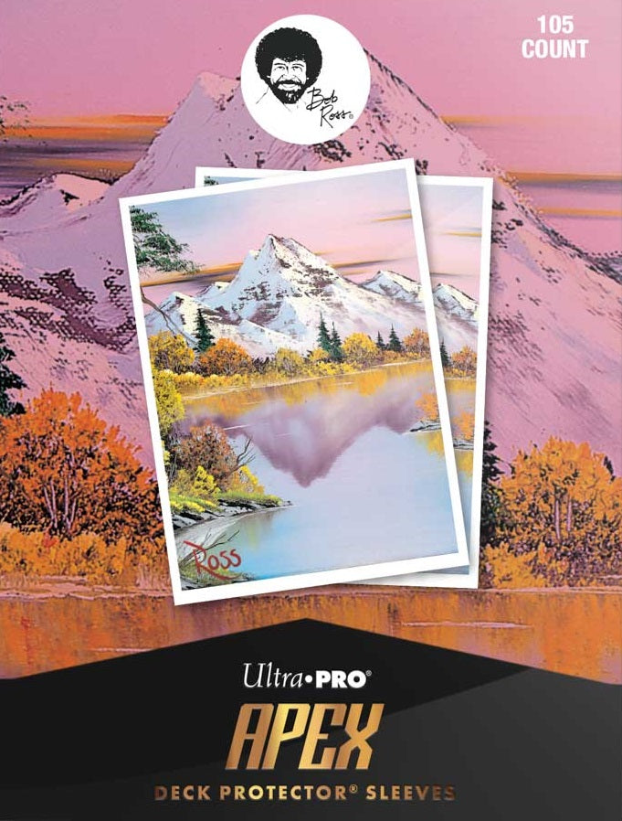 Ultra PRO D-Pro Apex Sleeves – Bob Ross Mighty Mountain Lake (105ct)