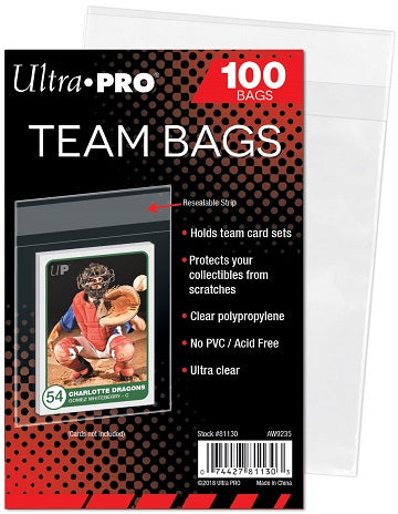 UP SLEEVES TEAM BAGS RESEAL 100CT (100)