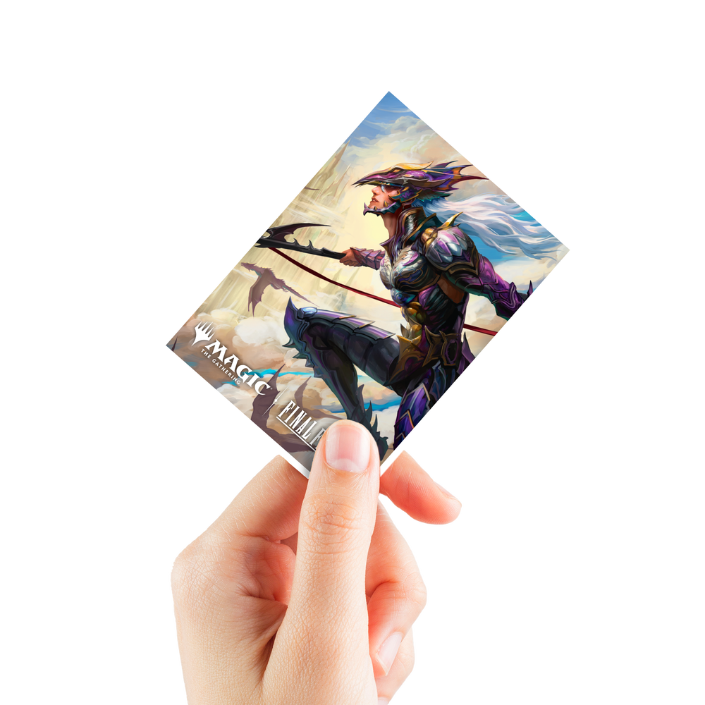 Ultra Pro Apex Deck Protector Sleeves – Magic: The Gathering × Final Fantasy – Kain, Traitorous Dragoon (Premium) (105ct)