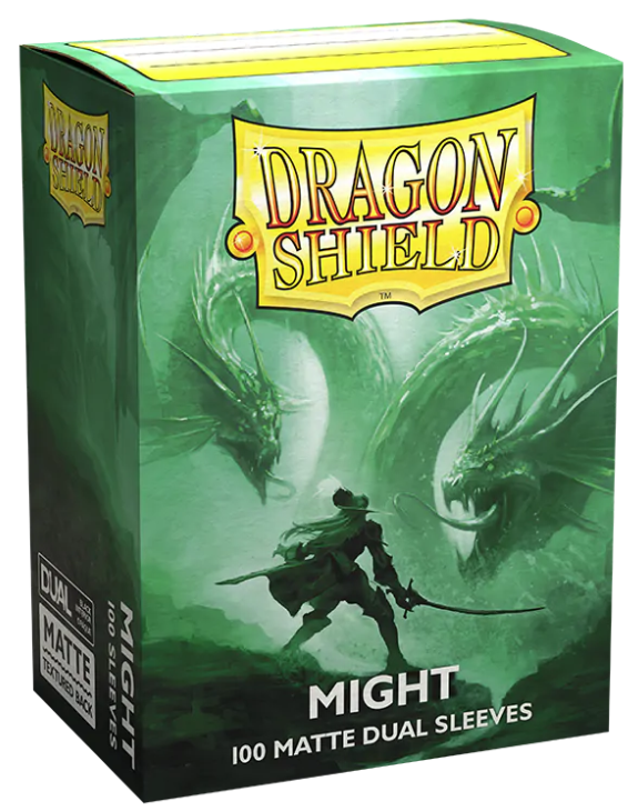 Dragon Shield Sleeves – Dual Matte Might (100ct Standard Size)