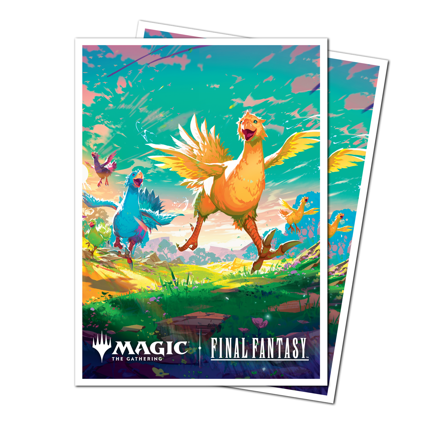 Ultra Pro Apex Deck Protector Sleeves – Magic: The Gathering × Final Fantasy – Chocobo (Premium) (105ct)