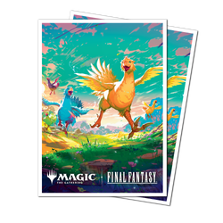 Ultra Pro Apex Deck Protector Sleeves – Magic: The Gathering × Final Fantasy – Chocobo (Premium) (105ct)