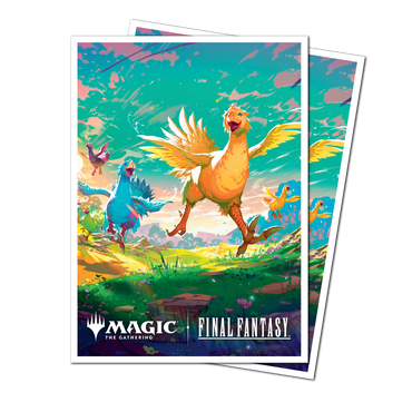 Ultra Pro Apex Deck Protector Sleeves – Magic: The Gathering × Final Fantasy – Chocobo (Premium) (105ct)