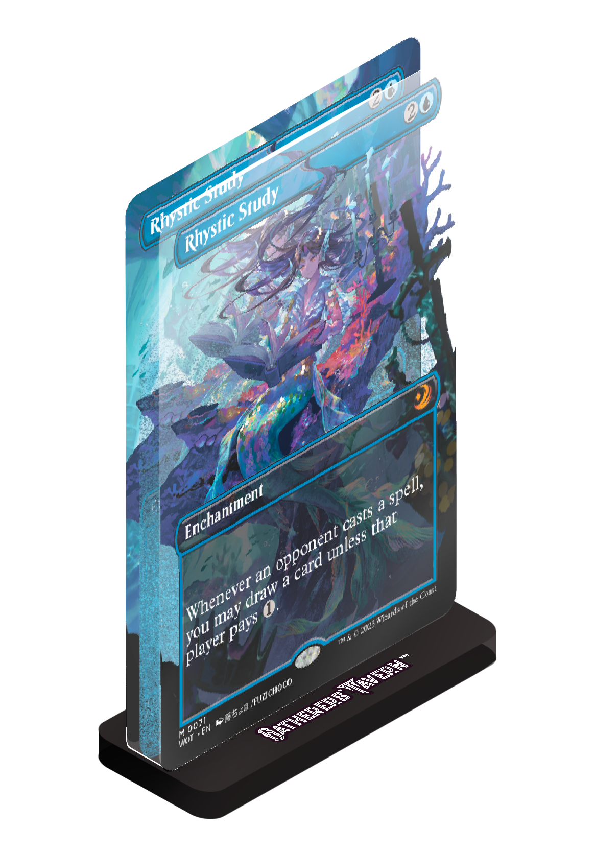 Gatherers Tavern MTG Slab – Rhystic Study