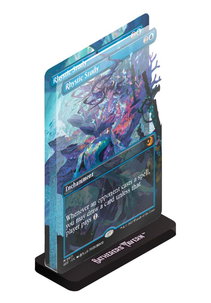 Gatherers Tavern MTG Slab – Rhystic Study