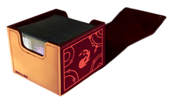 Gatherer’s Tavern MTG Lorwyn Eclipsed Domaru Deck Box – Cinder Red
