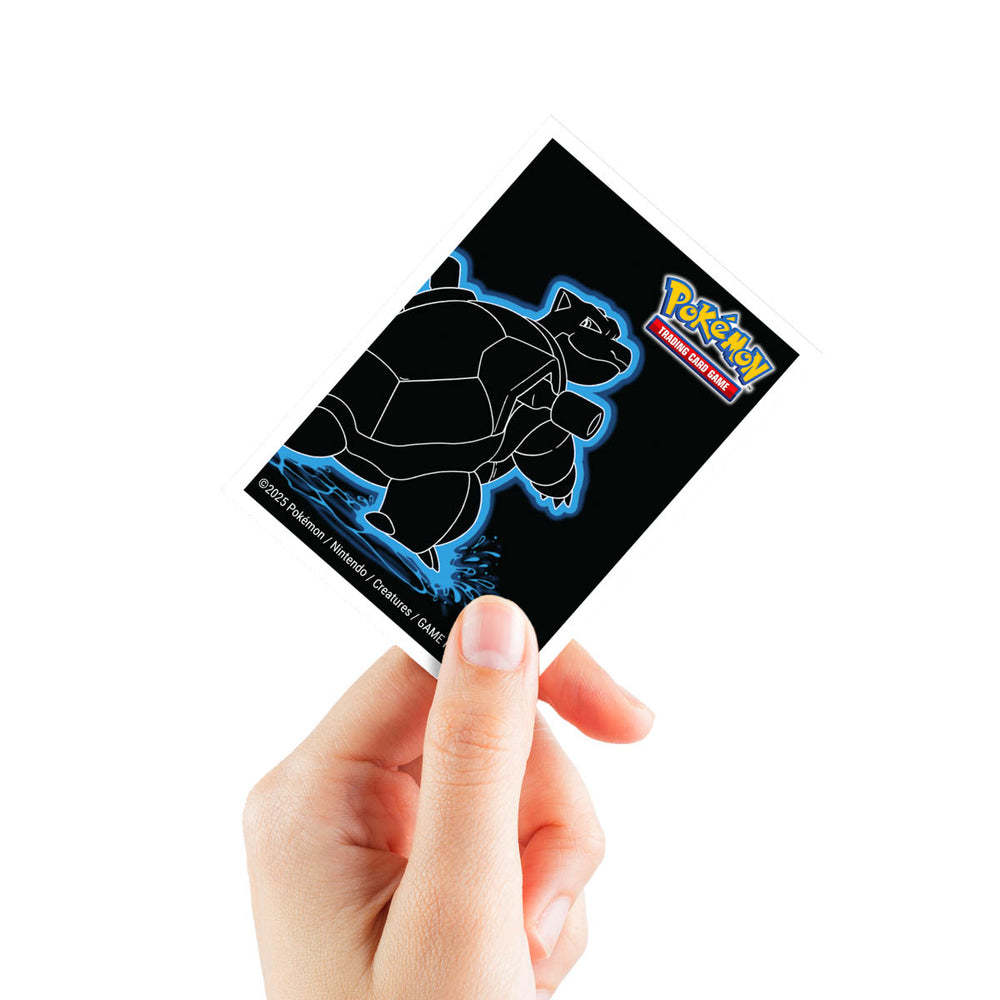 Ultra Pro Apex Deck Protector Sleeves – Pokémon Neon Kanto: Blastoise (105ct)