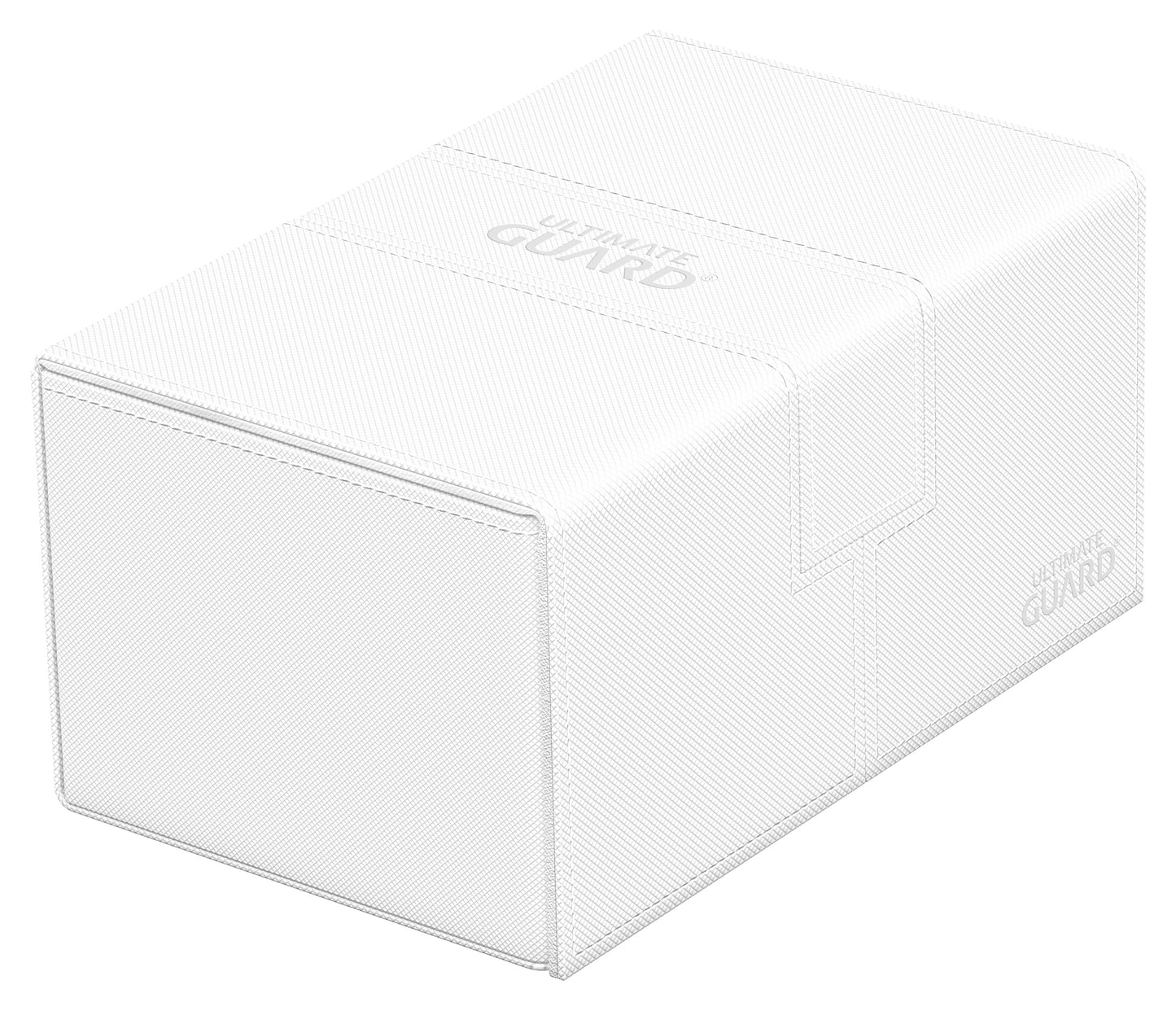 Ultimate Guard TWIN FLIP N TRAY DECK CASE MONOCOLOR WHITE 160+