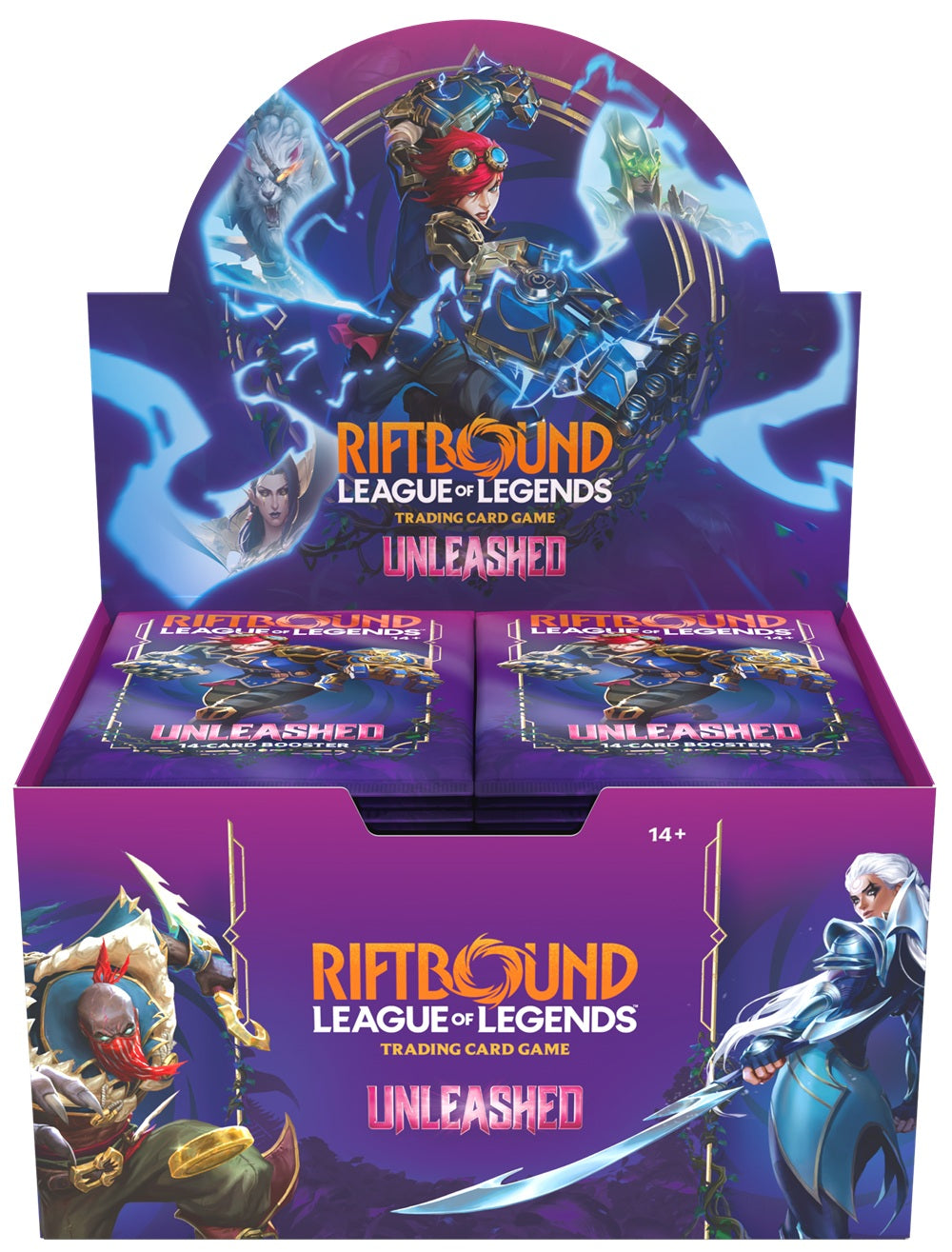Riftbound: League of Legends TCG Unleashed Booster Display