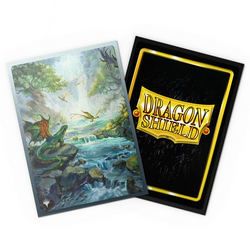 Dragon Shield Deck Protector Sleeves – Magic: The Gathering Landfall Series: Misty Rainforest