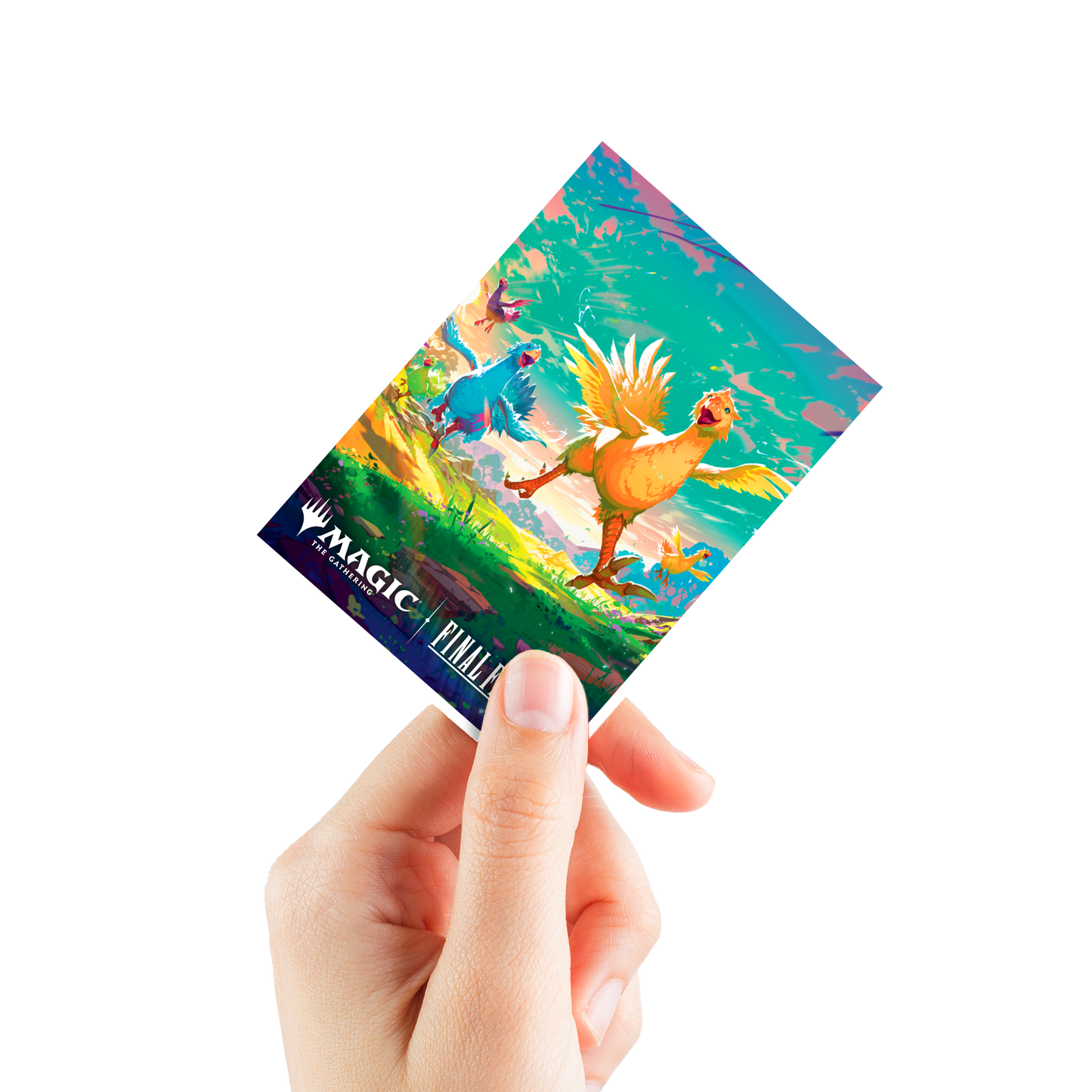 Ultra Pro Apex Deck Protector Sleeves – Magic: The Gathering × Final Fantasy – Chocobo (Premium) (105ct)