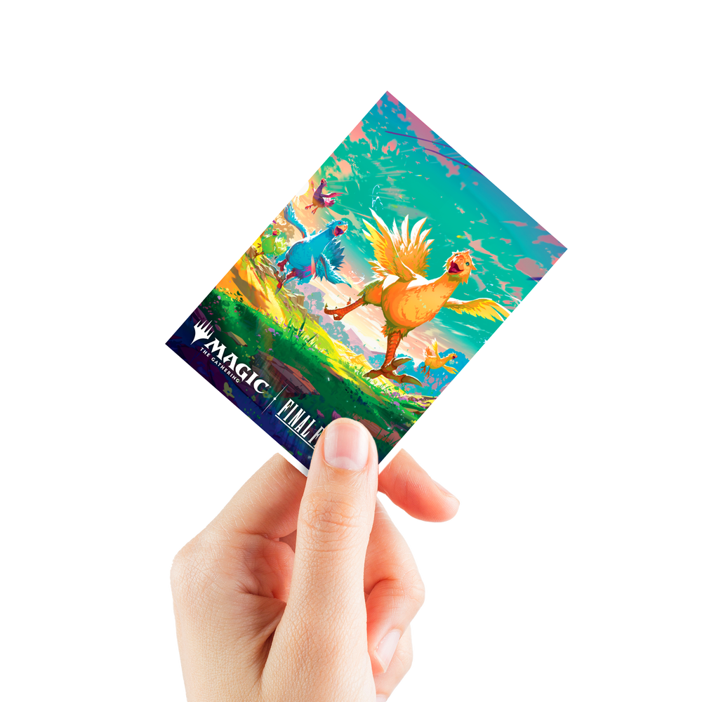 Ultra Pro Apex Deck Protector Sleeves – Magic: The Gathering × Final Fantasy – Chocobo (Premium) (105ct)