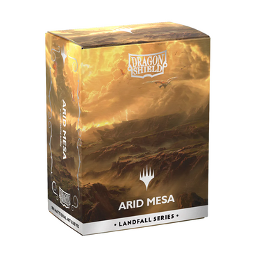 Dragon Shield Deck Protector Sleeves – Magic: The Gathering Landfall Series: Arid Mesa