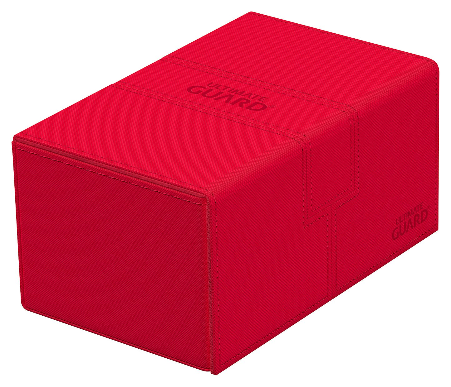 Ultimate Guard TWIN FLIP N TRAY DECK CASE MONOCOLOR RED 160+